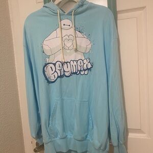 Baymax Light Blue Hoodie